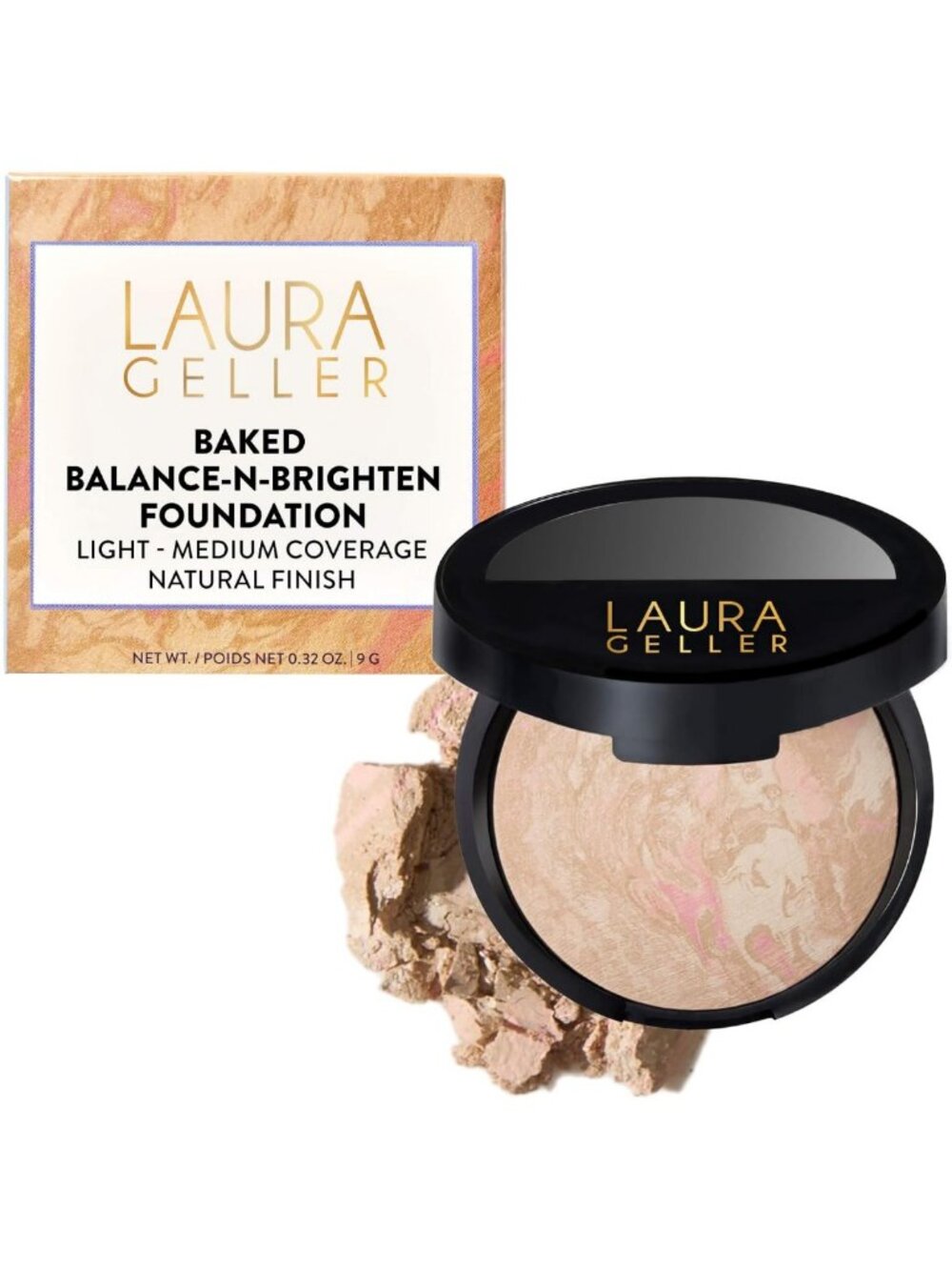 Baked Balance-n-Brighten Foundation in Porcelain - Flawless Finish & Radiant